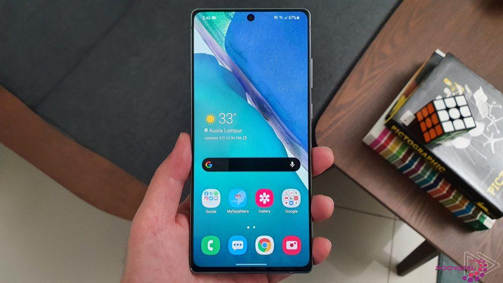 note 20 samsung